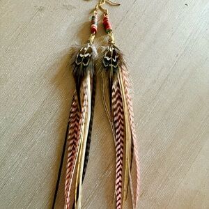 Bohemian Feather Earrings